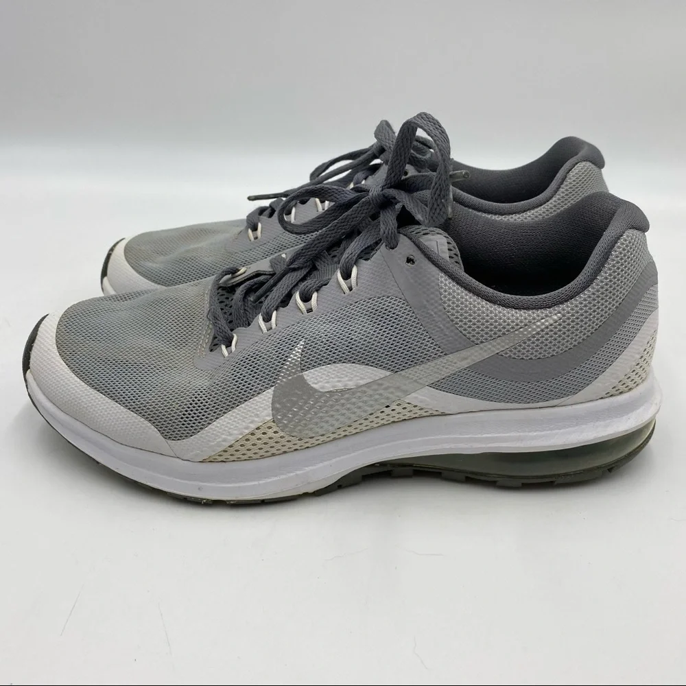 Nike Max Dynasty 2 Athletic Shoes 852445-004 Gray White Women's Size 8